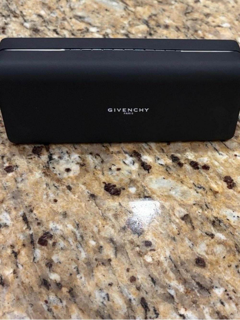 Givenchy Black Hard Sunglasses Case with White Logo - Picture 4 of 7